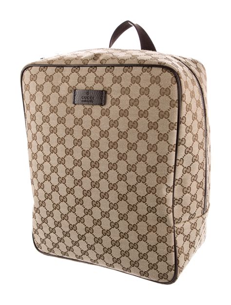 gucci art canvas|gucci canvas backpack.